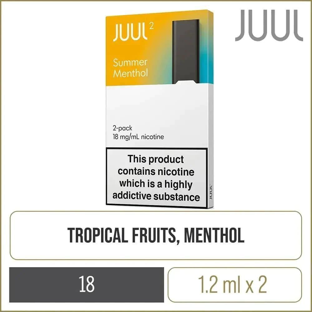 jUUL 2 PODS 18MG NICOTINE