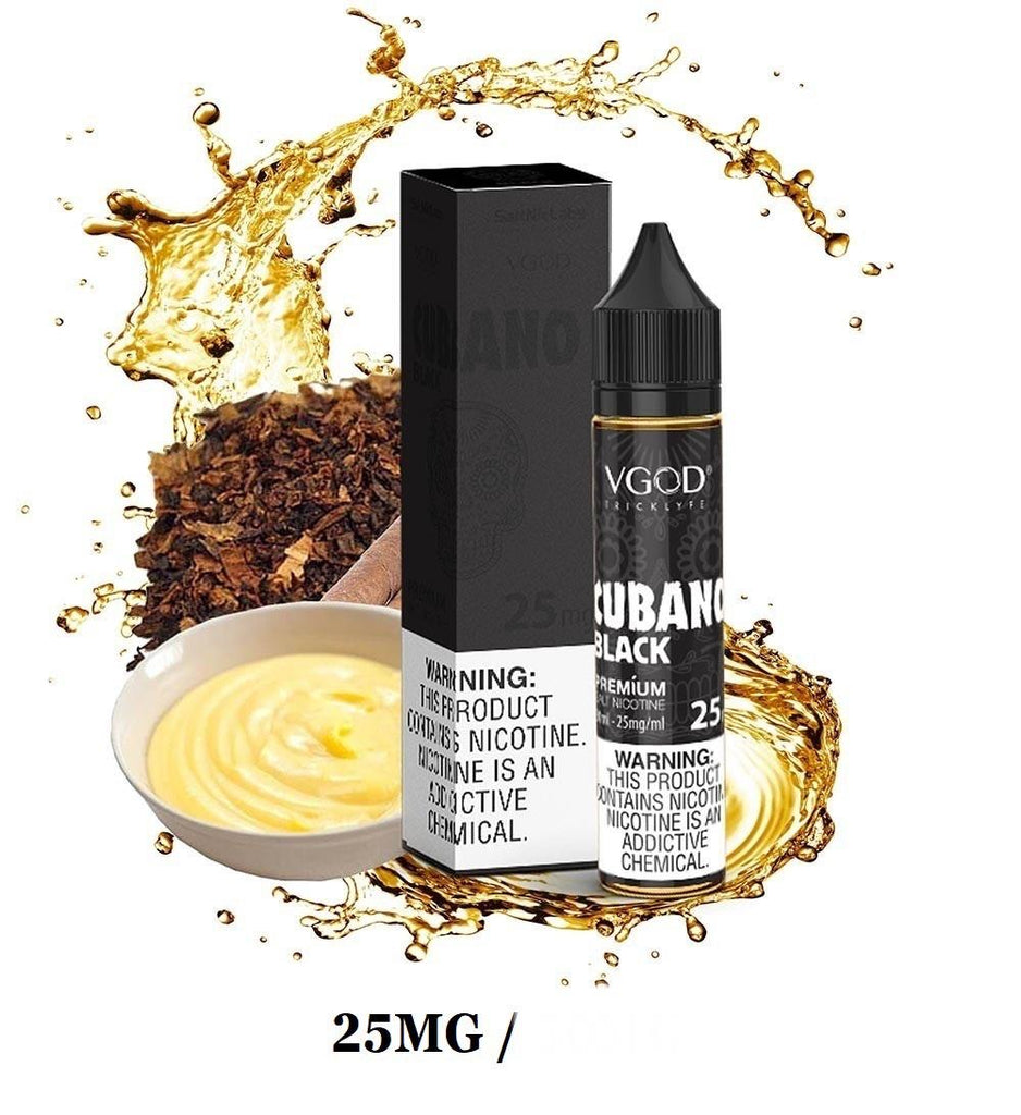 VGOD Cubano Black Saltnic NIC 30ml 