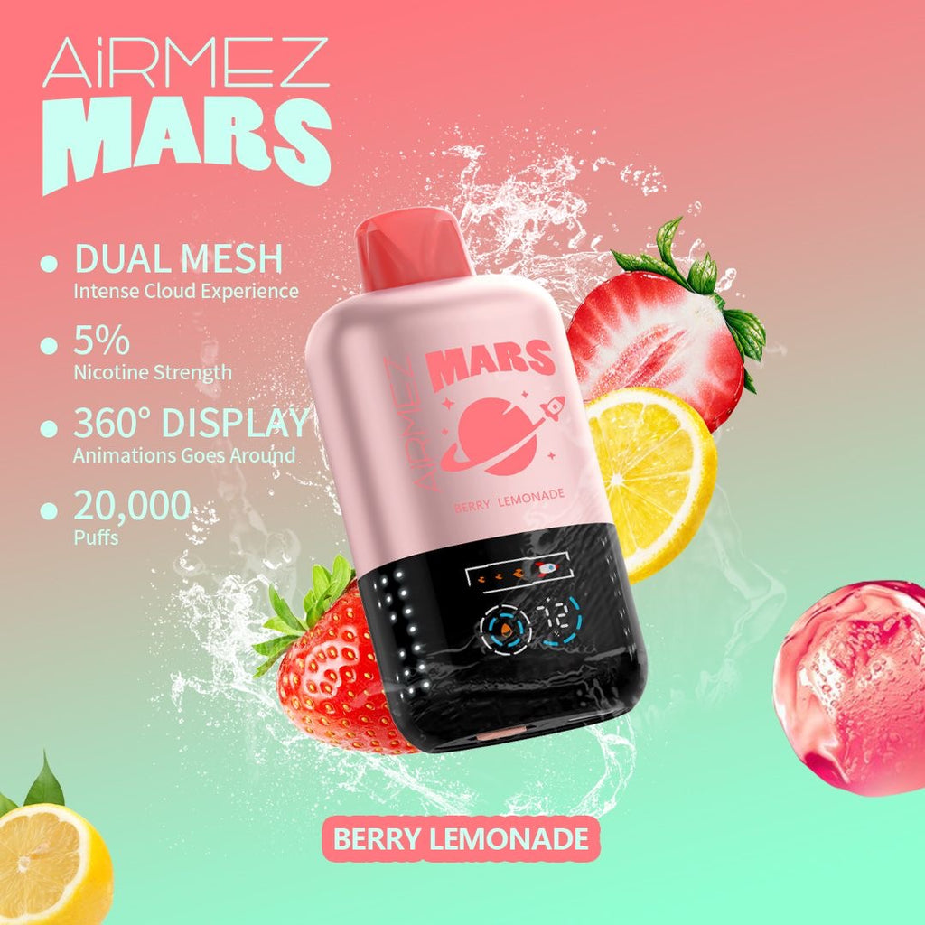 Airmez Mars Disposable Vape 20000 Puffs in Dubai