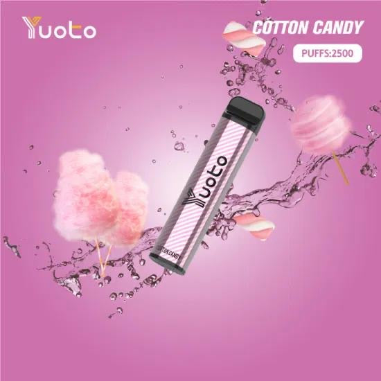 YUOTO XXL DISPOSABLE VAPE 2500 PUFFS UAE