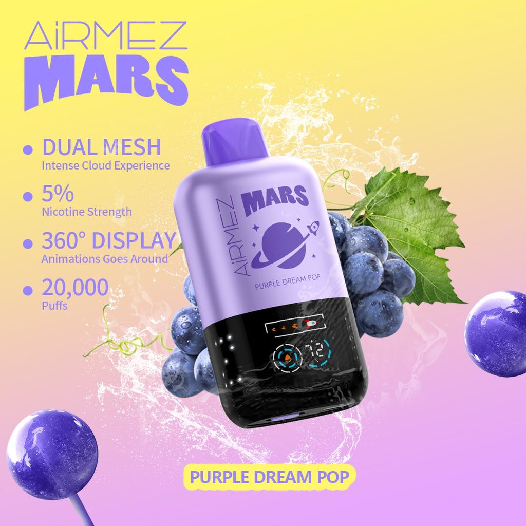 Airmez Mars Disposable Vape 20000 Puffs in Dubai