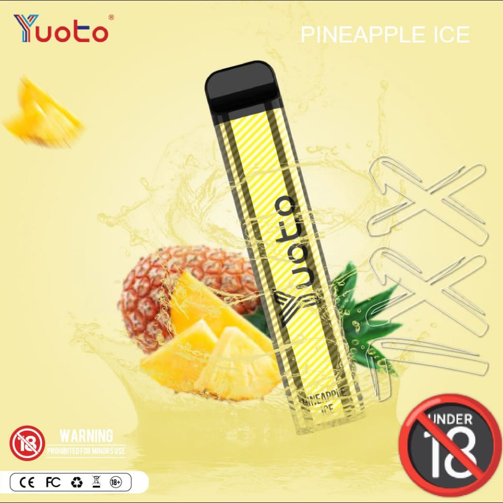 YUOTO XXL DISPOSABLE VAPE 2500 PUFFS UAE