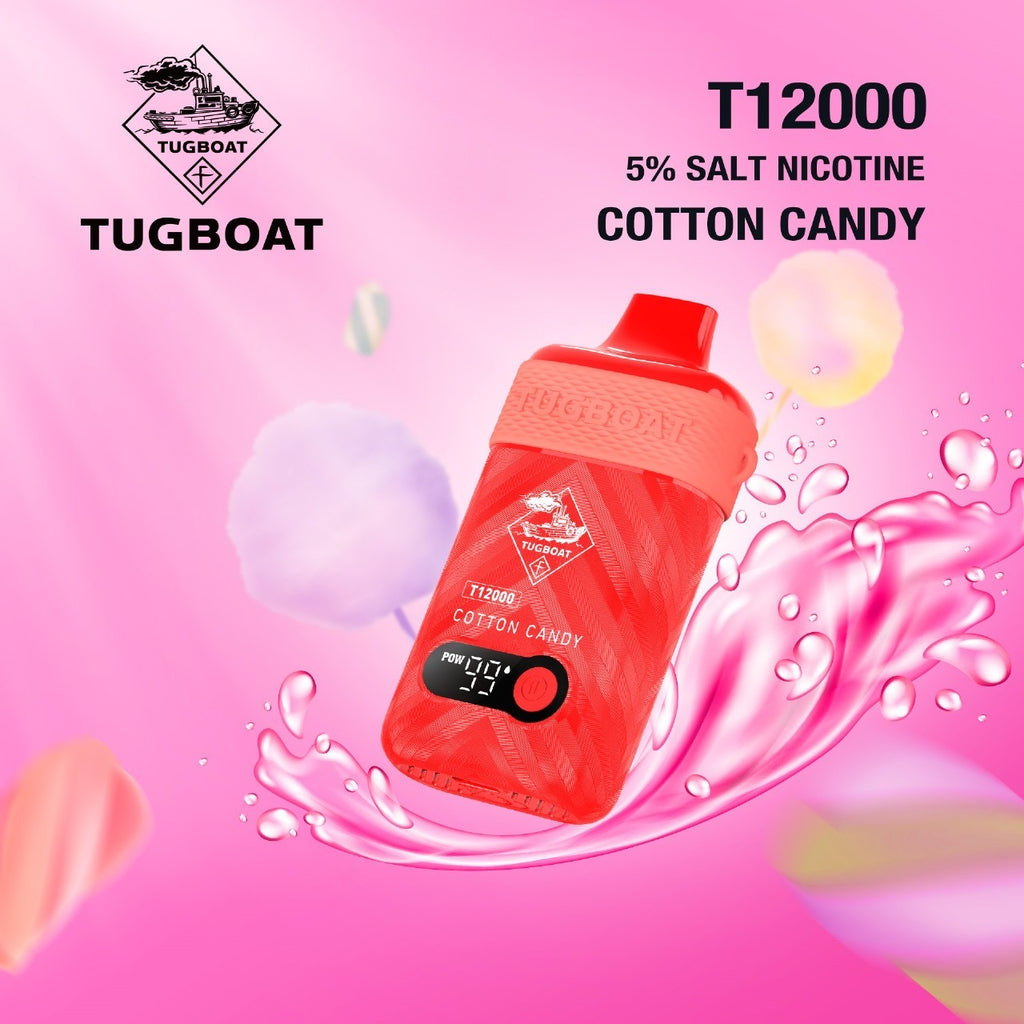 Tugboat T12000 Disposable 12000 Puffs 50Mg Rechargeable Vape In Dubai, UAE