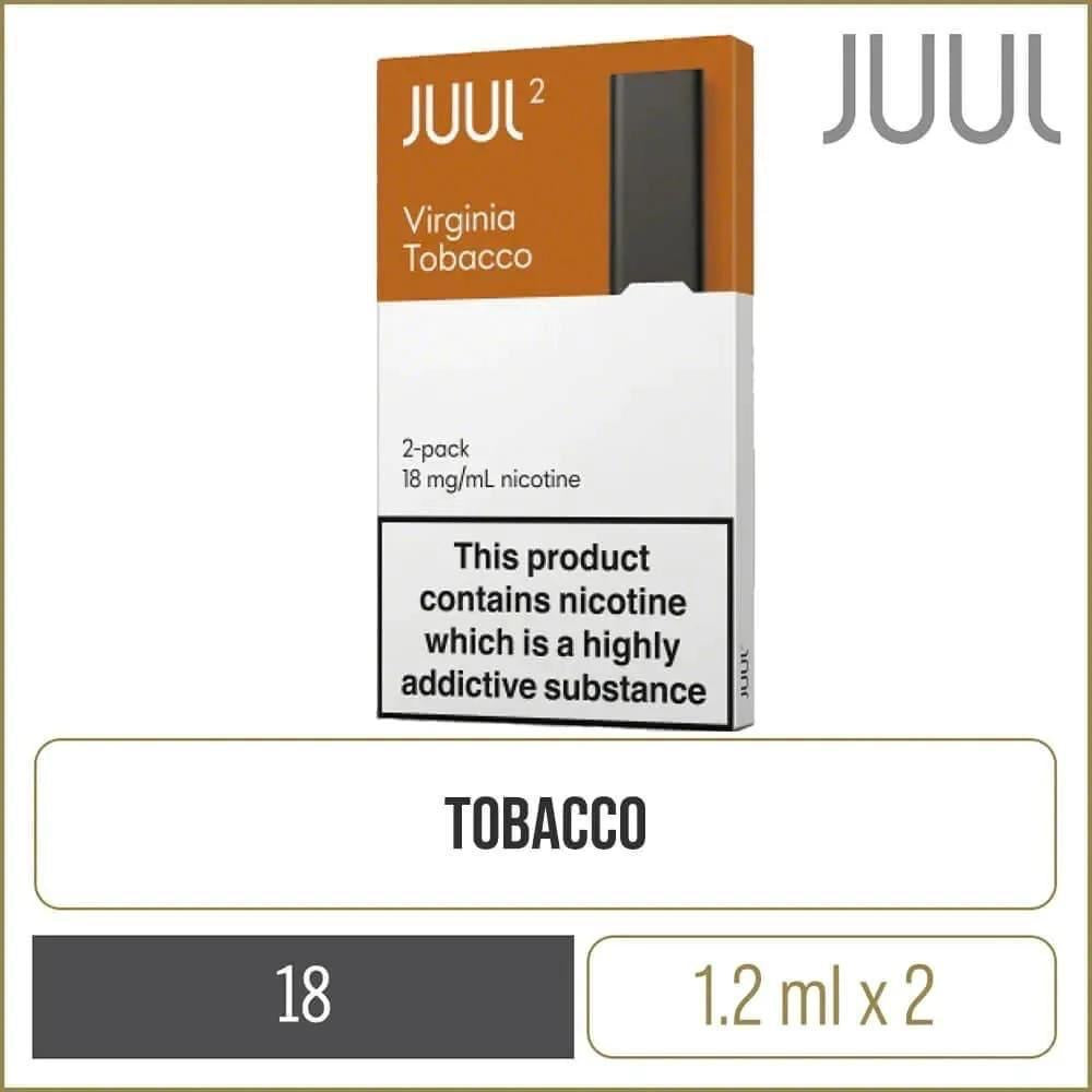 jUUL 2 PODS 18MG NICOTINE