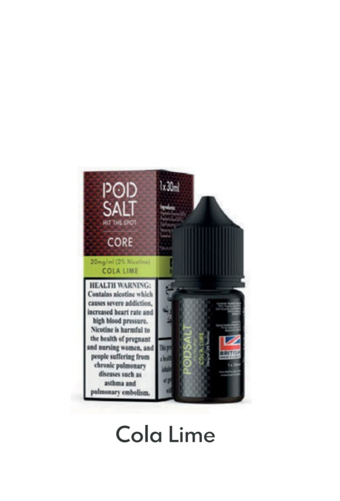 Pod Salt Core 20mg 30ml E-Liquids All Flavors Available in Dubai