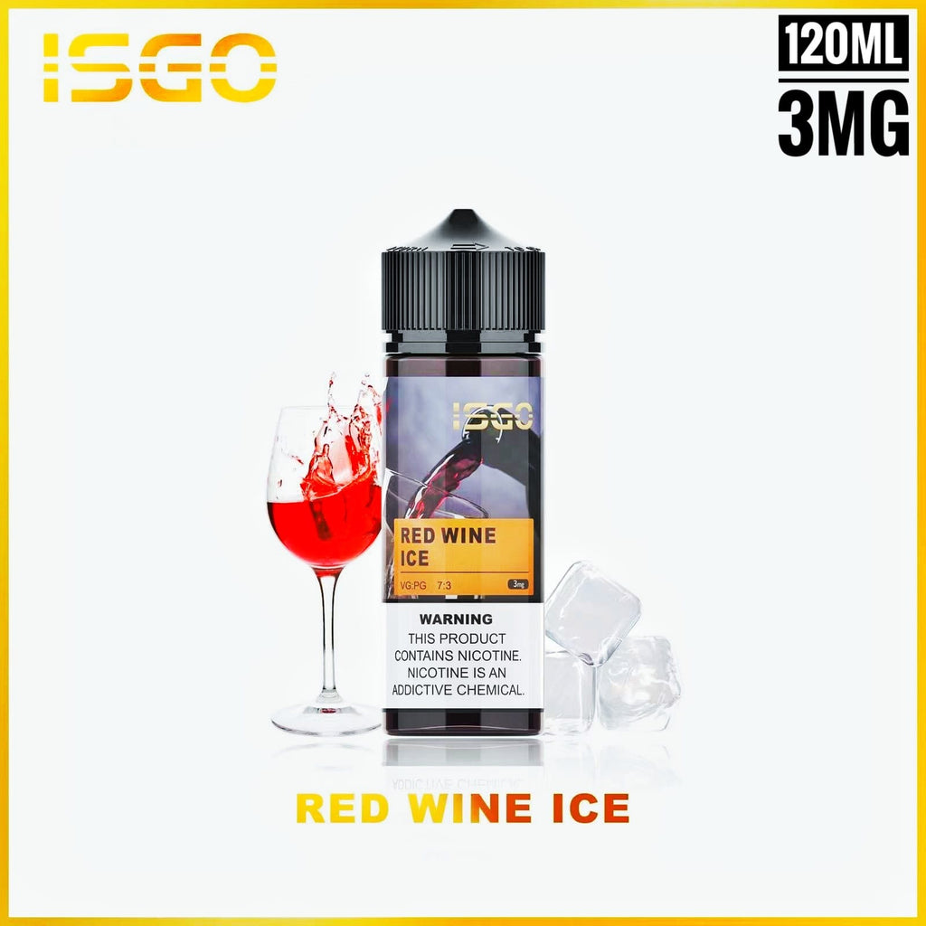 ISGO 120ML 3MG E-liquid In Dubai 