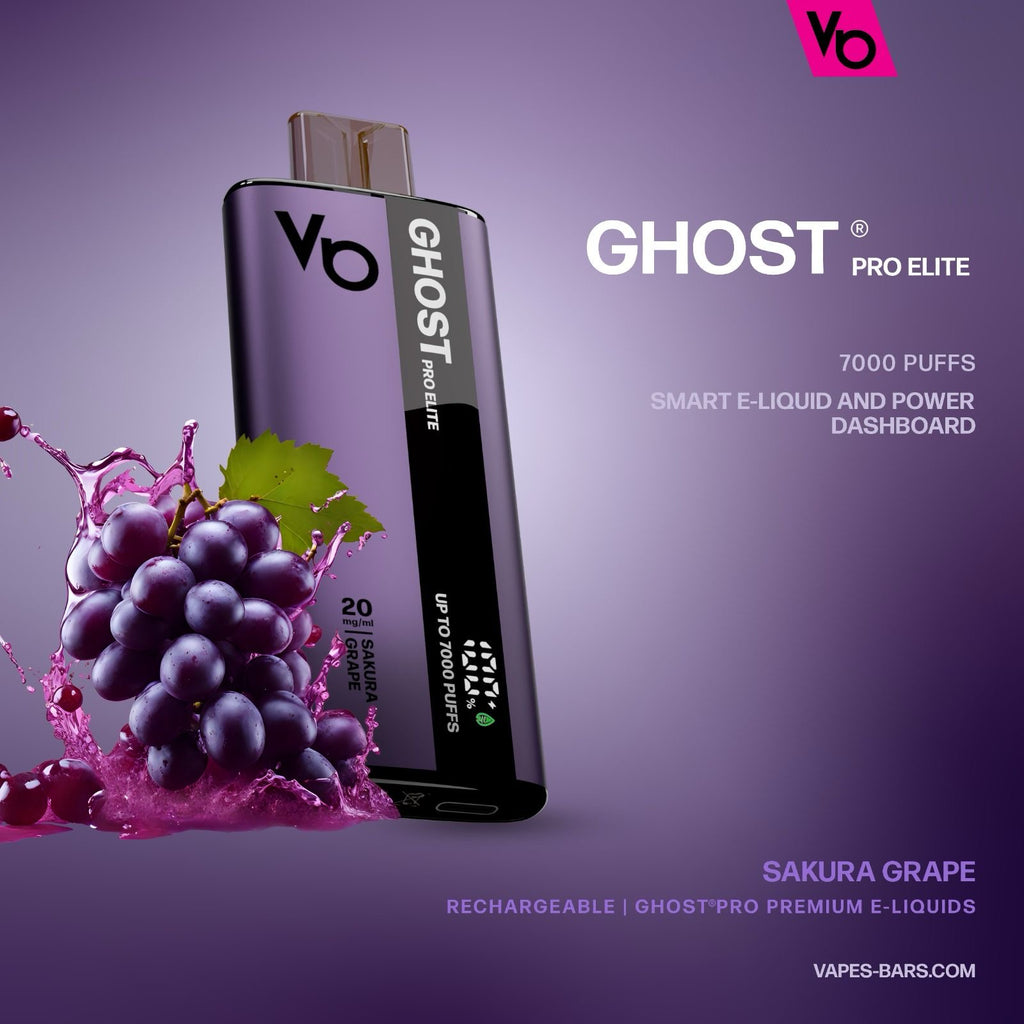 Ghost Pro Elite 7000 Puffs 20mg Disposable Vape