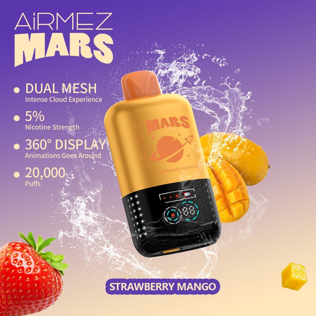 Airmez Mars Disposable Vape 20000 Puffs in Dubai