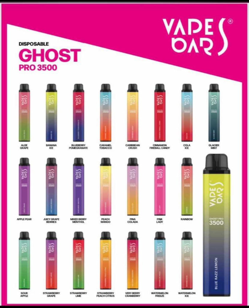 Vape Bar Ghost Pro 3500 Puffs in Dubai