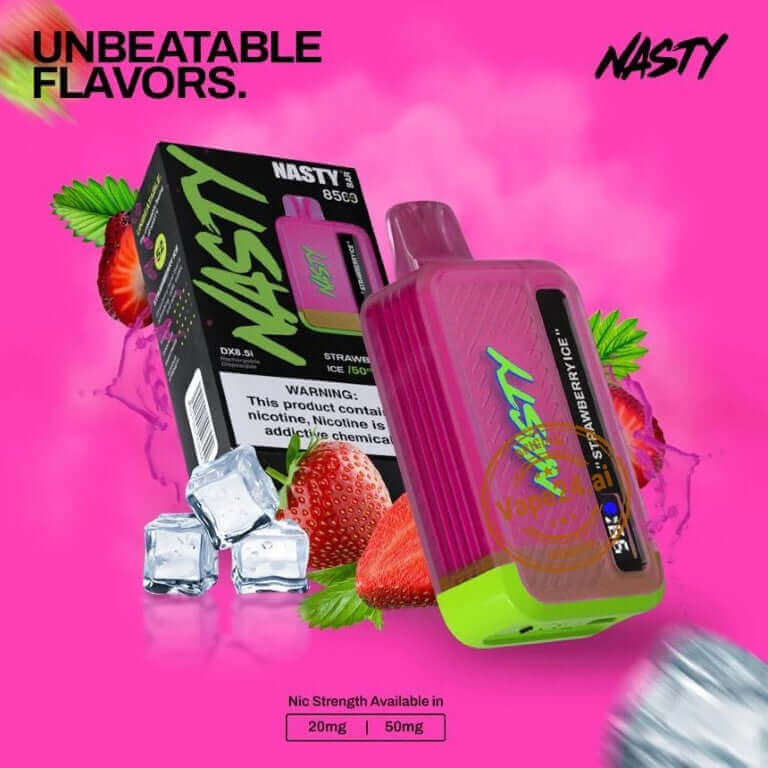 Discover Nasty Bar 8500 Puffs Disposable Vape Online: Same-Day Delivery in DubaiDISPOSABLE VAPE,nasty