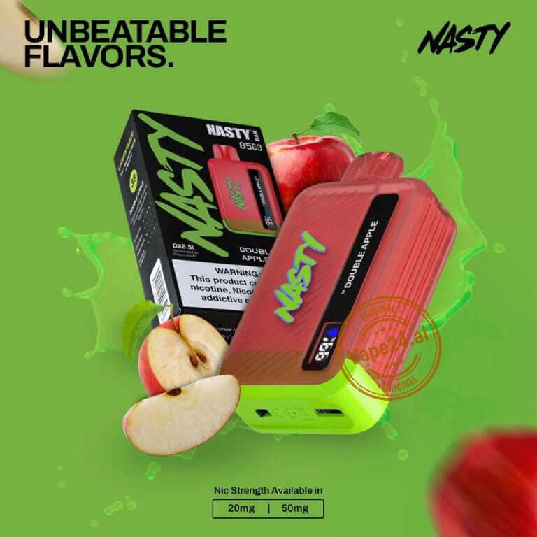 Discover Nasty Bar 8500 Puffs Disposable Vape Online: Same-Day Delivery in DubaiDISPOSABLE VAPE,nasty