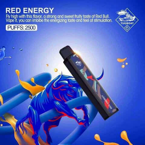 TUGBOAT XXL DISPOSABLE POD 2500 PUFFS Best in UAE 2023TUGBOAT,Tugboat Evo