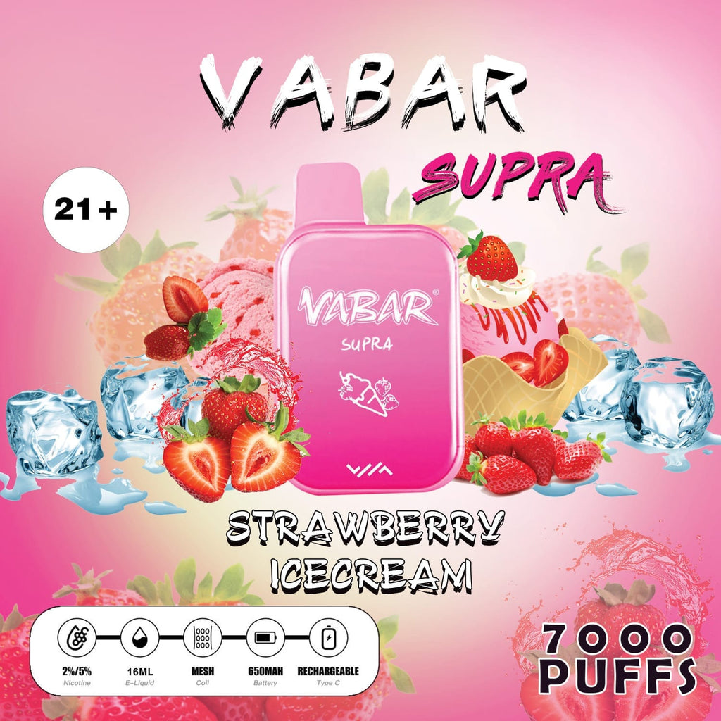 Vabar Supra 7000 Puffs Disposable in UAE 2023