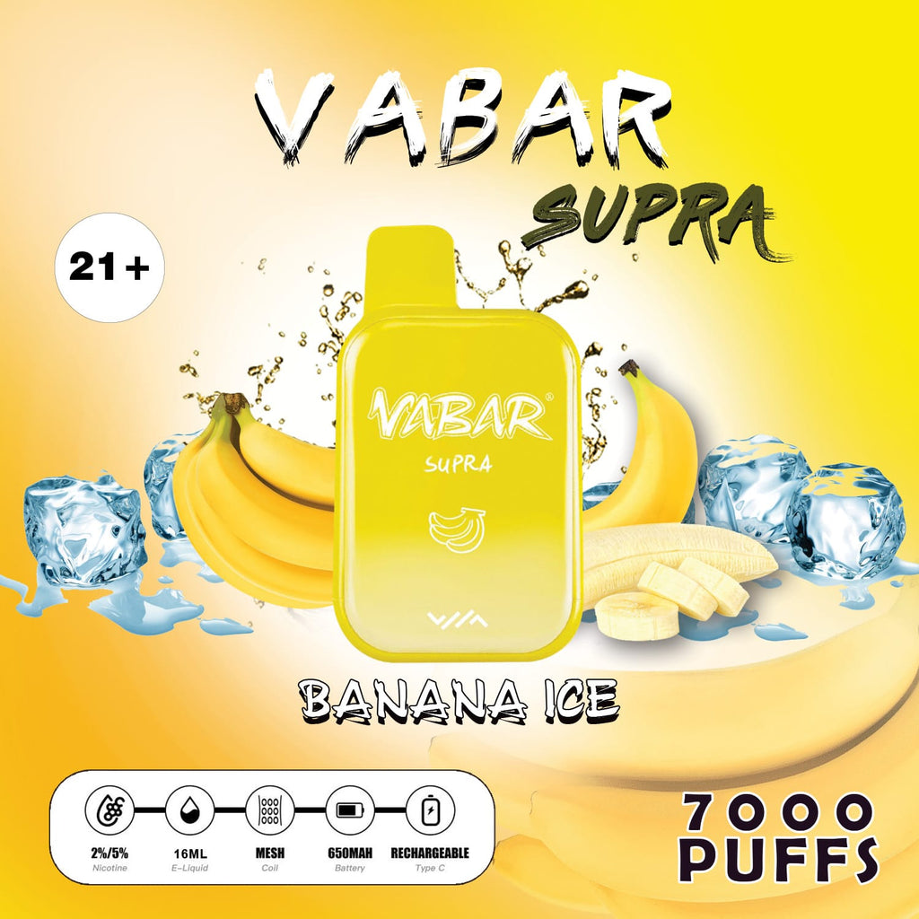 Vabar Supra 7000 Puffs Disposable in UAE 2023