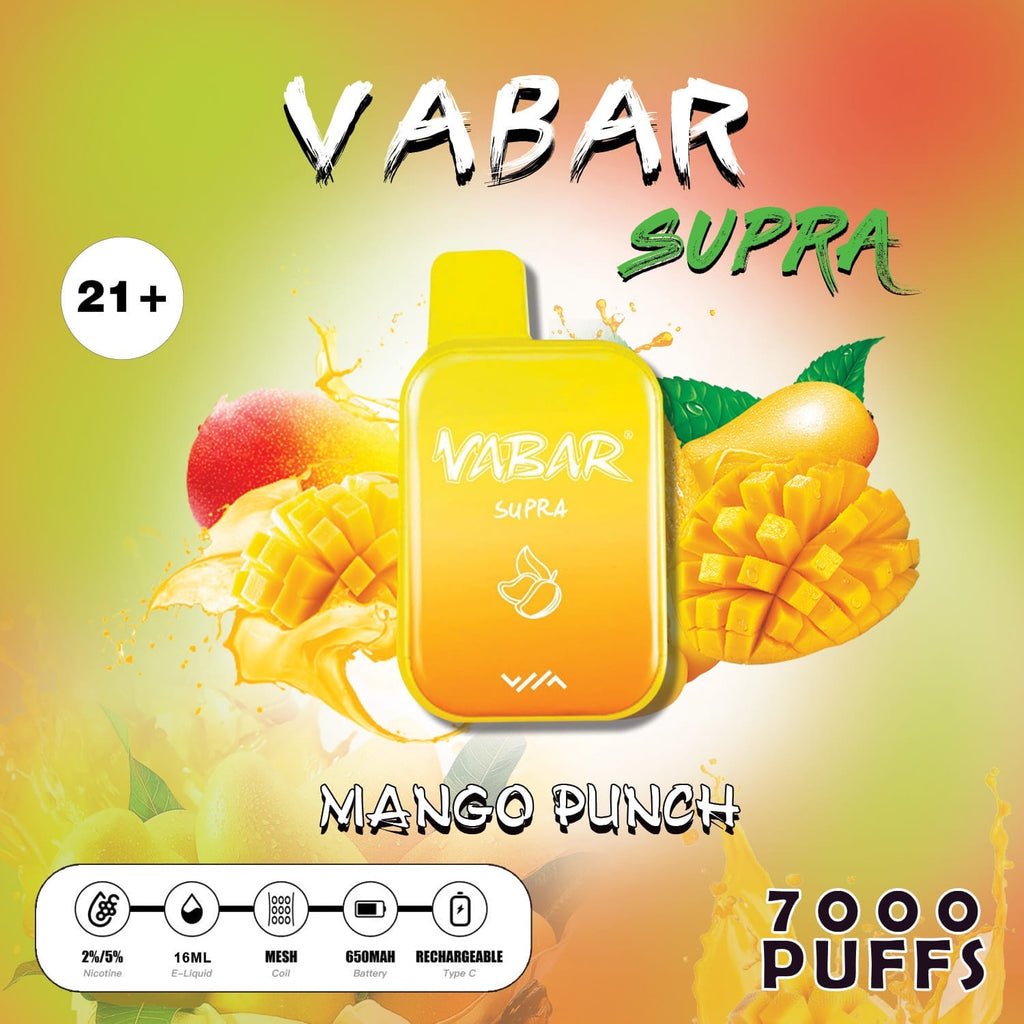 Vabar Supra 7000 Puffs Disposable in UAE 2023