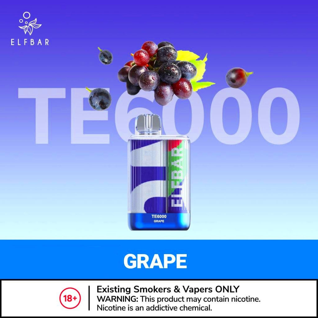 ELF BAR TE 6000 Puffs Disposable Vape